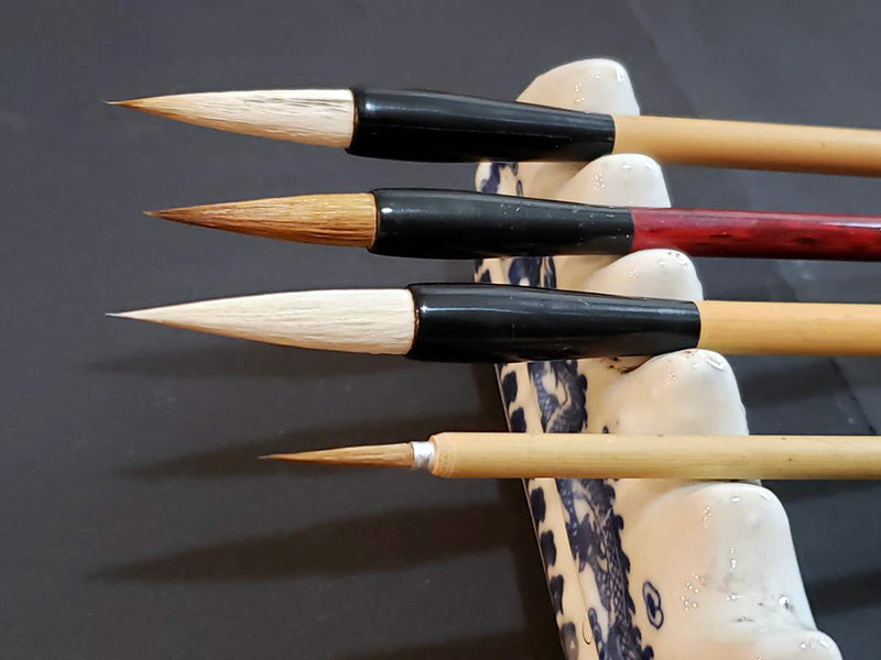 Basic Four(4) Chinese Painting Brushes