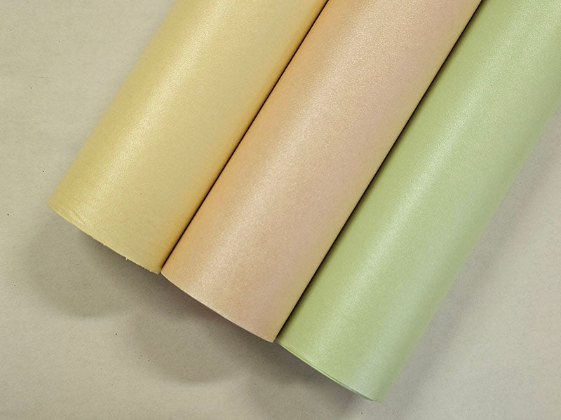 Sized Thin Golden Silk Textured Paper for Gongbi Chinoiserie Painting - Gelatin-free 13.5W | 27.5W (Cut to Order or Full Roll)