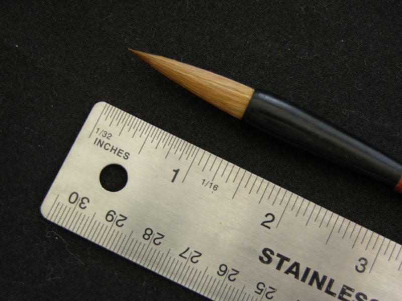 Three Essential Brushes for Chinese Painting or Sumi-e (Set of 3, Also Sold Individually)