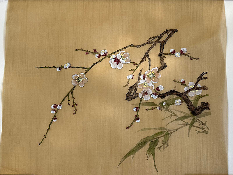6-threads Wrinkle-free Japanese Silk for Gongbi Painting cut to your order by the yard