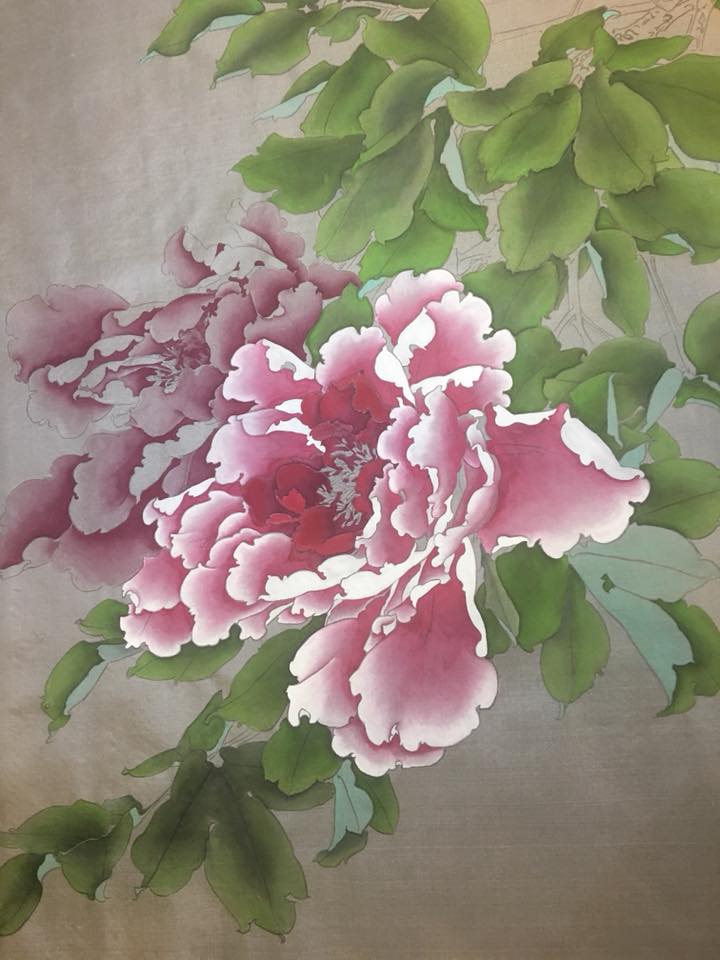 6-threads Wrinkle-free Japanese Silk for Gongbi Painting cut to your order by the yard