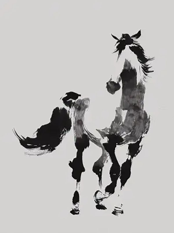 Galloping into 2026: Monday Horse Painting Class with Henry Li (01/05-03/16)