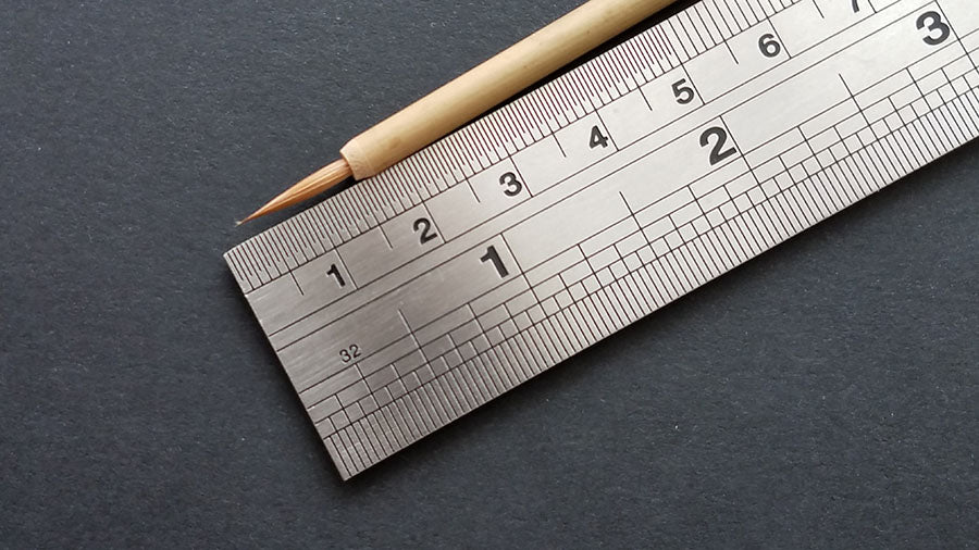 Yiwen "Garment Contour" Brush Set (Wolf Hair) for Figure Painting