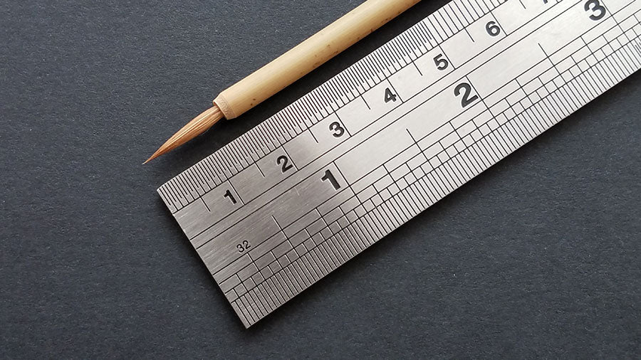 Yiwen "Garment Contour" Brush Set (Wolf Hair) for Figure Painting