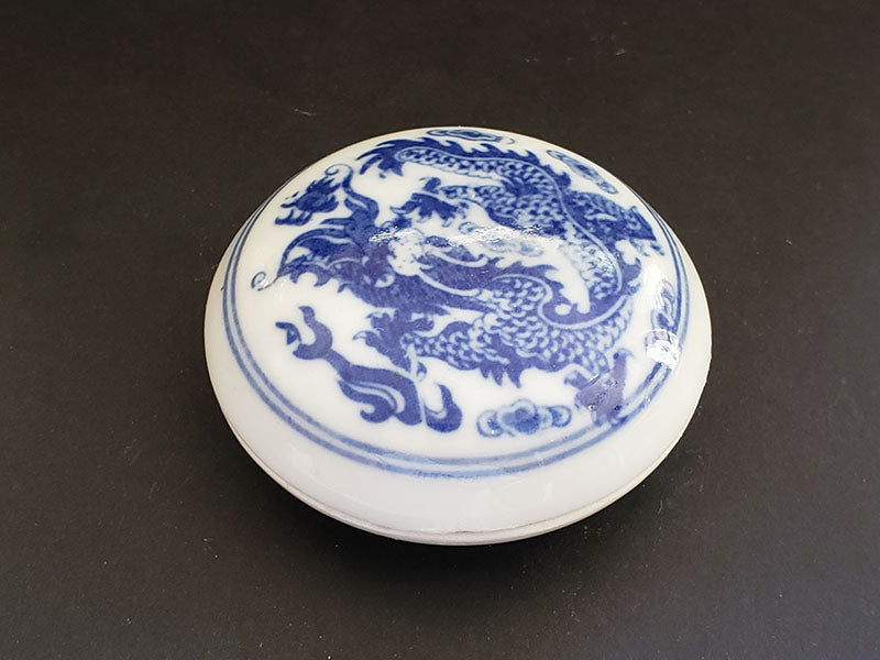 15g Red Seal Paste in Blue and White Porcelain Box