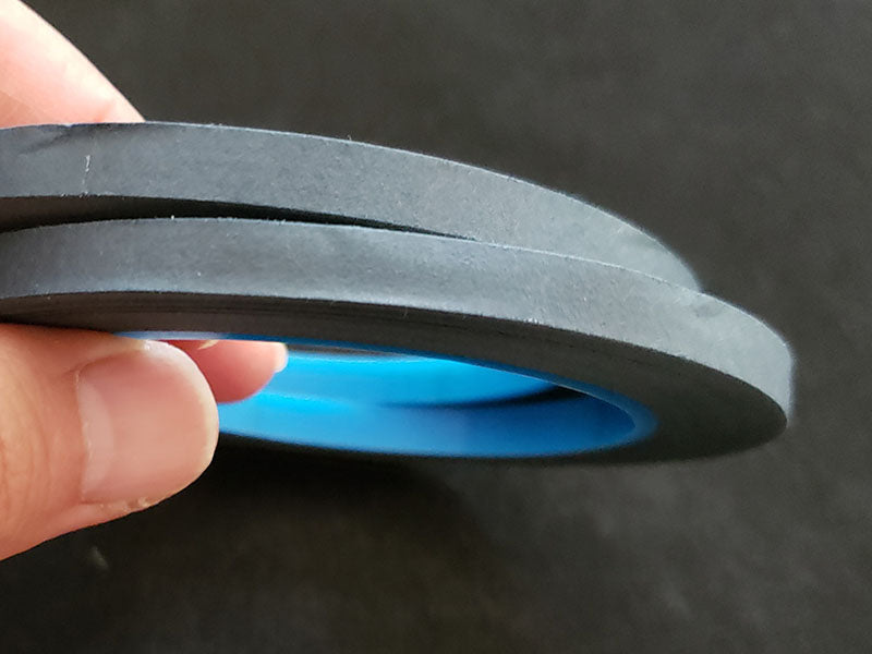 Iron-on Rim Tape Supporting Strips for Dry Mounting