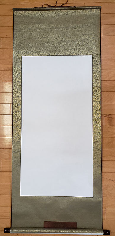 Blank Hanging Silk Scroll - Large (59 x 23 in) - Available in 5 Colors