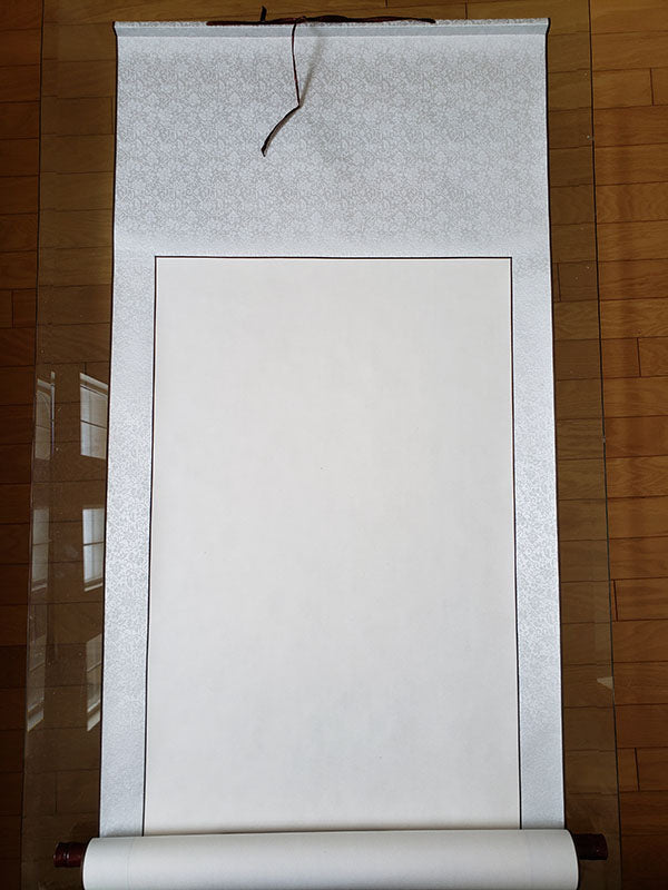 Blank Hanging Silk Scroll - Large (59 x 23 in) - Available in 5 Colors