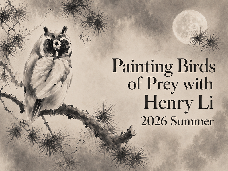 A 10-Week Class on Painting Eagle & Owls with Henry