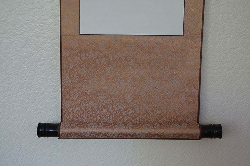 Blank Hanging Silk Scroll SM for Sumi-e & Calligraphy (29" x 11") - Choose Your Color