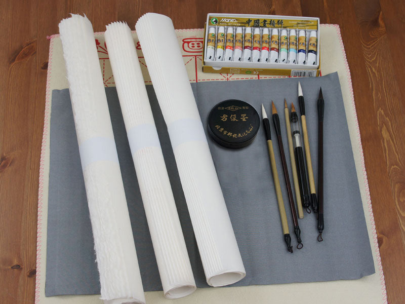 Student Value Pack for Chinese Painting - Starter Kit for Henry Li's Class