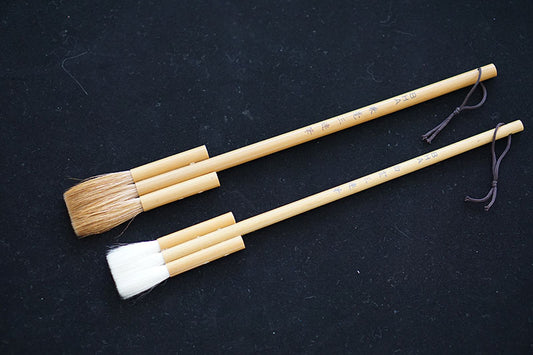 Renpitsu Trio-Head Watercolor Brush with Three Bound Brush Heads – Available in 2 Sizes