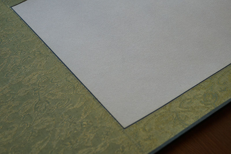 Blank Hanging Silk Scroll SM for Sumi-e & Calligraphy (29" x 11") - Choose Your Color