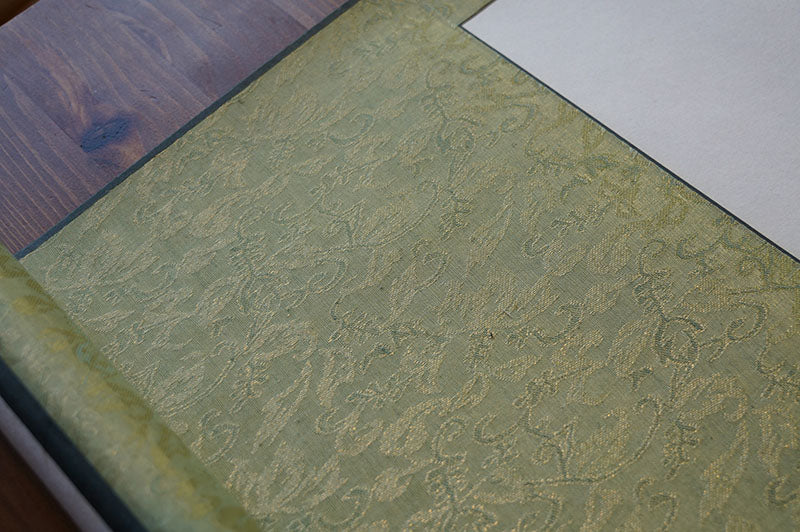 Blank Hanging Silk Scroll SM for Sumi-e & Calligraphy (29" x 11") - Choose Your Color