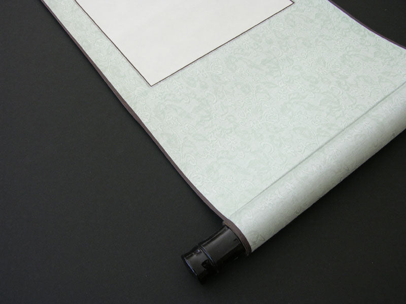 Blank Hanging Silk Scroll SM for Sumi-e & Calligraphy (29" x 11") - Choose Your Color