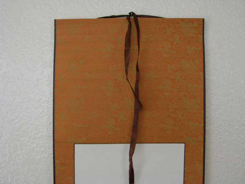 Blank Hanging Silk Scroll SM for Sumi-e & Calligraphy (29" x 11") - Choose Your Color