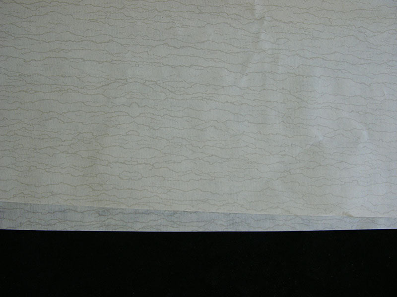 Marbled Wave Xuan Paper, Semi-Sized Large Sheet - 52″ × 26″, Blue Grey / Cappuccino / Coffee