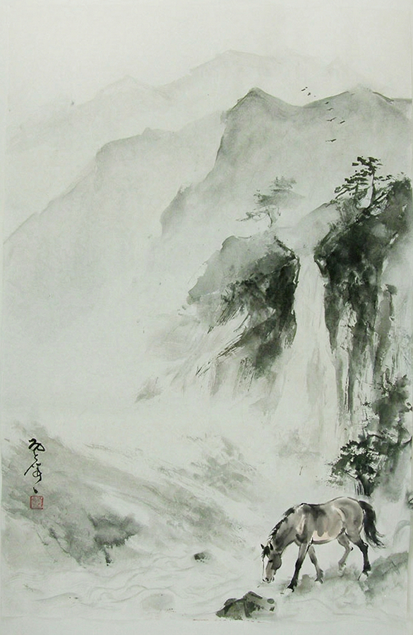 9-Week Series of Horse & Landscape Painting with Henry Li (01/05-03/18)