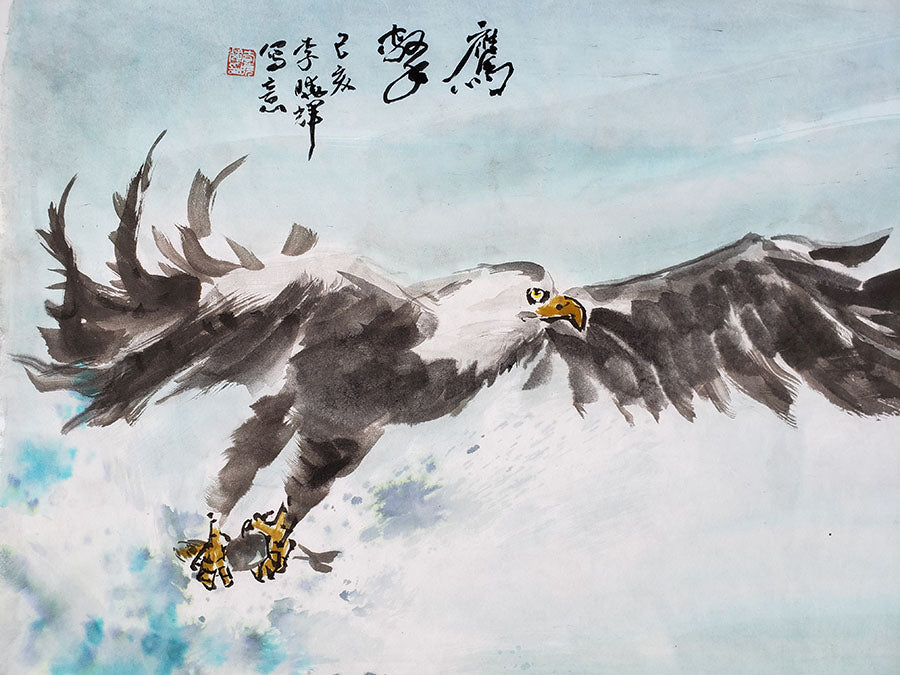 A 10-Week Class on Painting Eagle & Owls with Henry