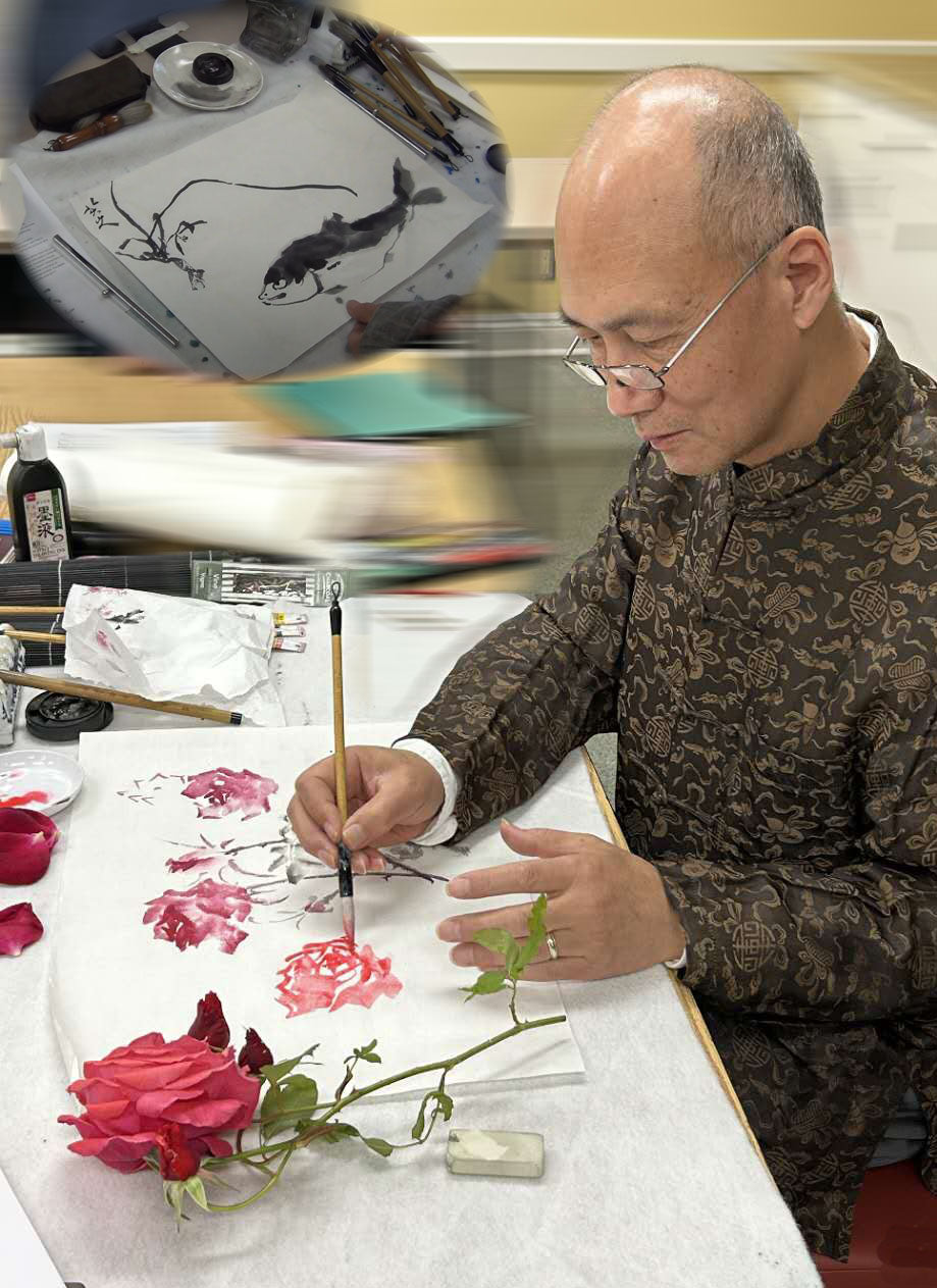 Spring 2025 Chinese Brush Painting Class with Henry Li (Zoom/Recording)