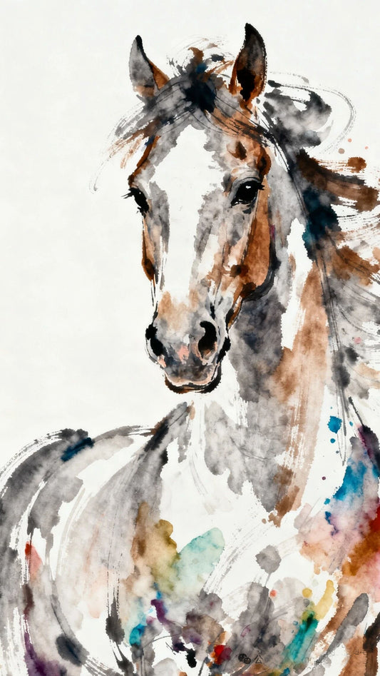 Galloping into 2026: Painting the Horse in Ink and Watercolor on Mondays, 01/05-03/16