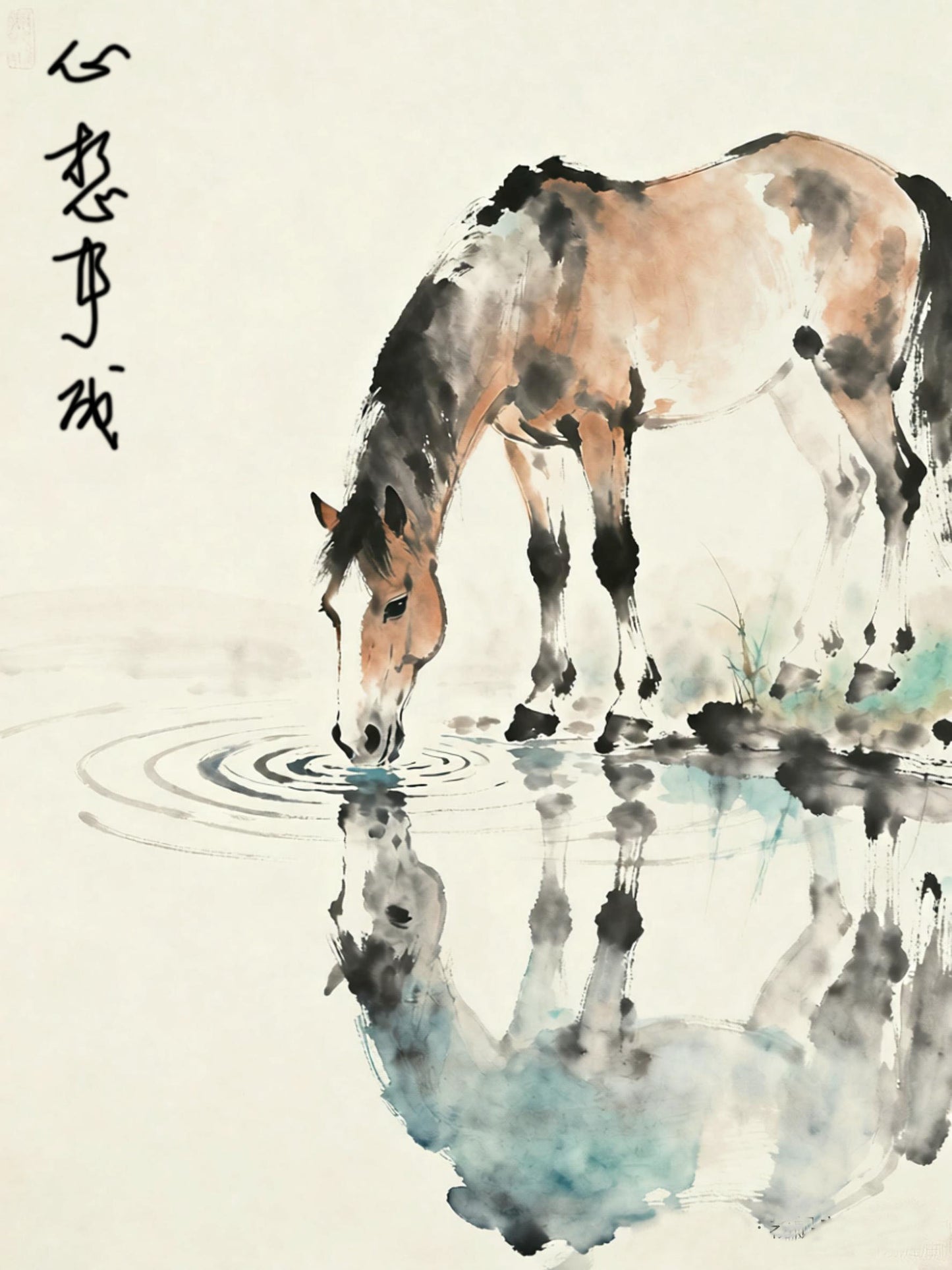 Galloping into 2026: Painting the Horse in Ink and Watercolor on Mondays, 01/05-03/16