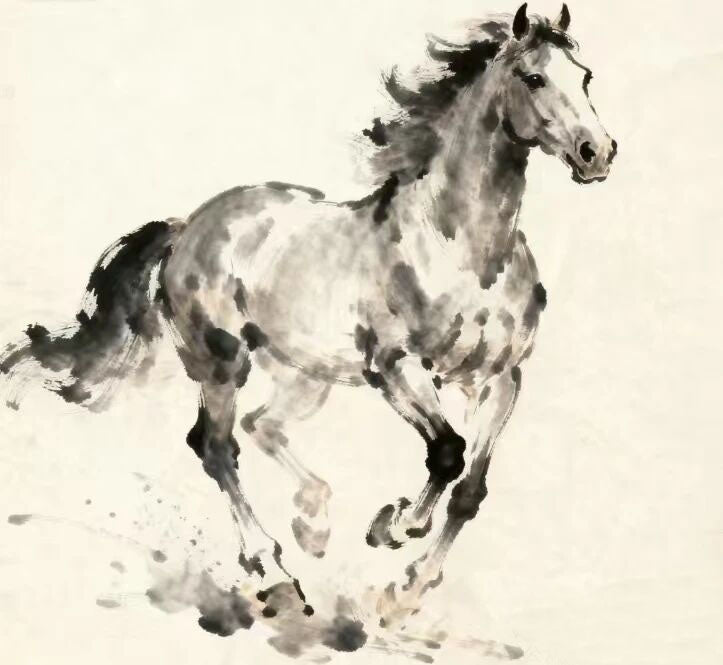 Galloping into 2026: Painting the Horse in Ink and Watercolor on Mondays, 01/05-03/16