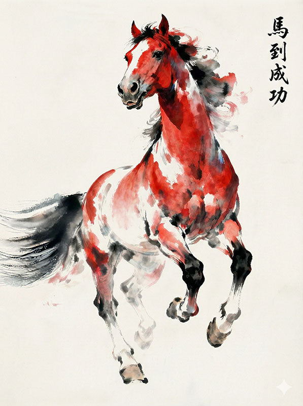 Galloping into 2026: Painting the Horse in Ink and Watercolor on Mondays, 01/05-03/16