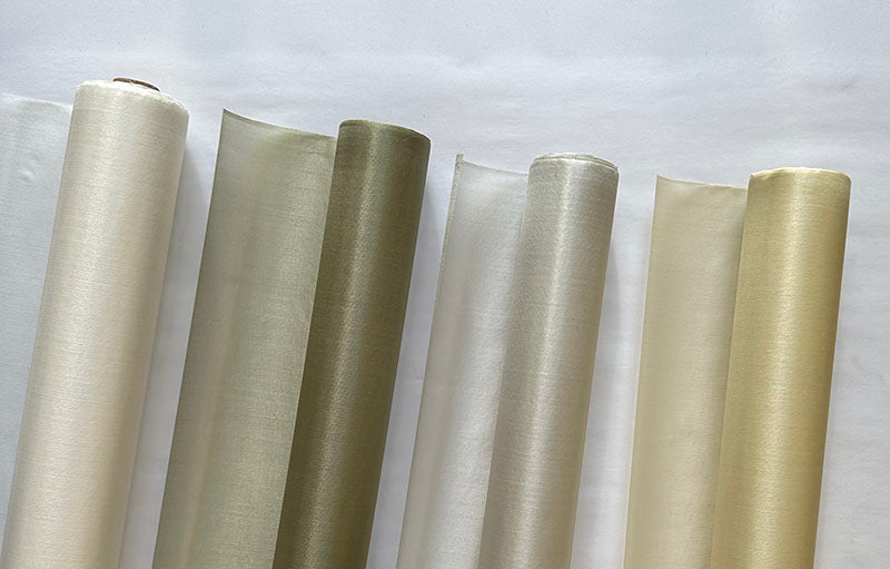 3-Thread Silk for Gongbi Painting, 33.5" Width Cut to Order | 4 Colors Available - see options
