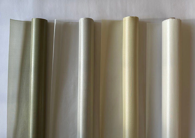 3-Thread Silk for Gongbi Painting, 33.5" Width Cut to Order | 4 Colors Available - see options