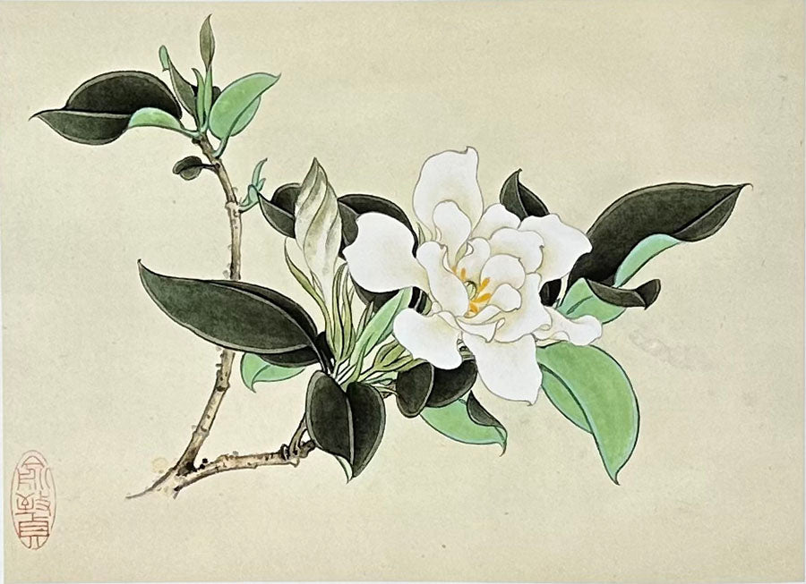 Gardenia Gongbi Painting Class with Victoria - 091625