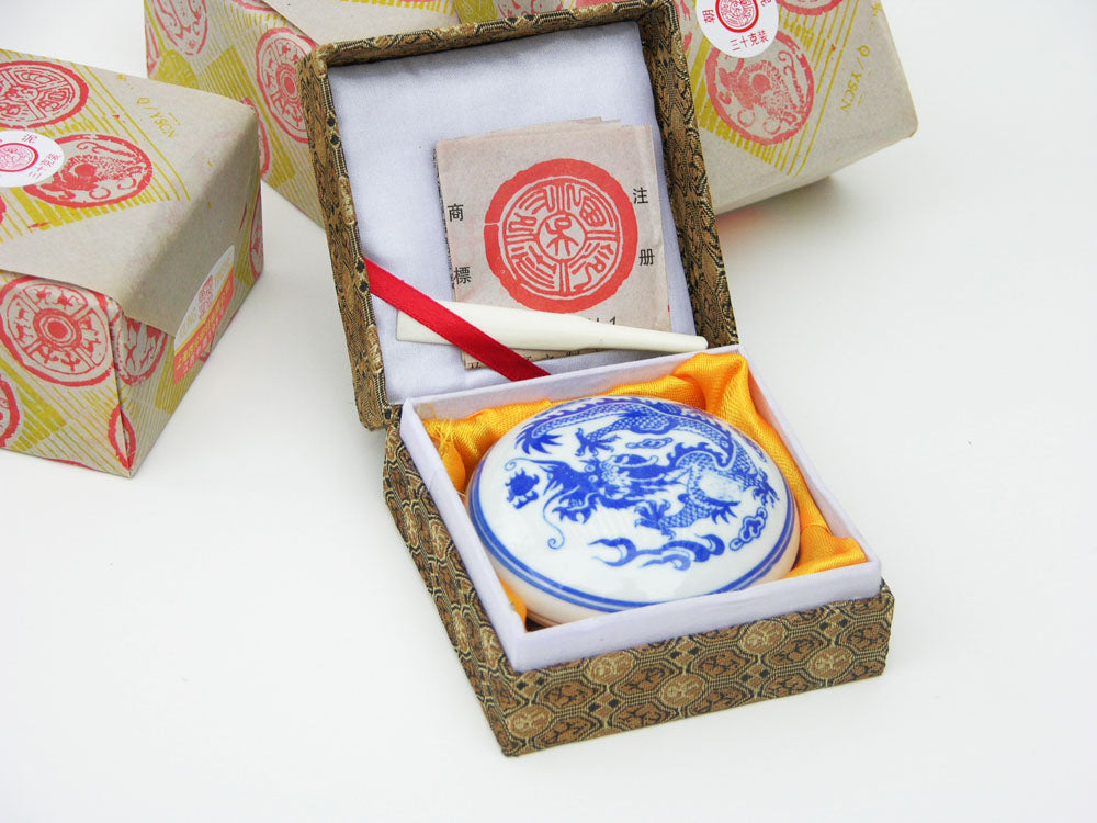 Xiling Brand Oil Based Permanent Red Seal Ink Paste Kit (30g)