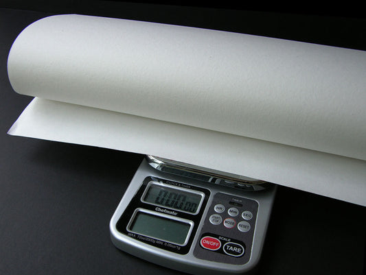 Unsized Triple Xuan (Hsuen) Thick Rice Paper – 27" x 54", 87 GSM