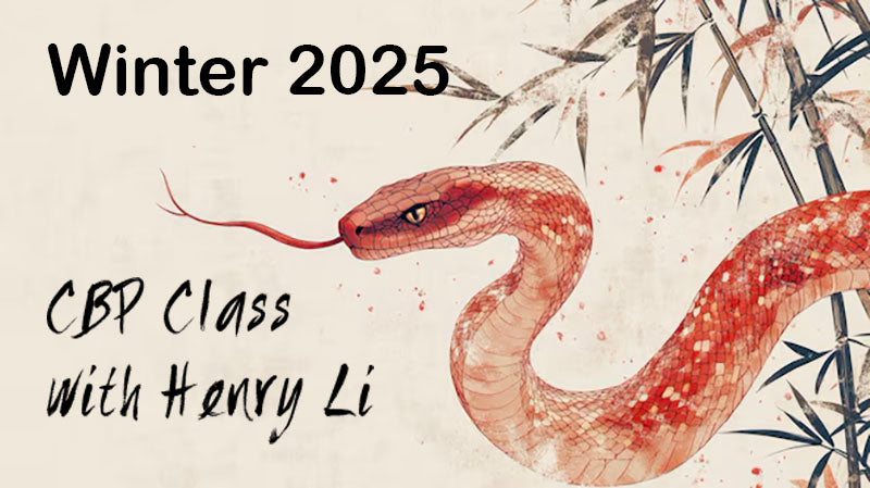 Winter 2025 Chinese Brush Painting Class with Henry Li (Zoom/Recording)